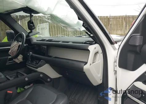 2021 Land Rover Defender 110 X-Dynamic Hse z USA, uszkodzony, nr VIN SALE3ERU0M2038671